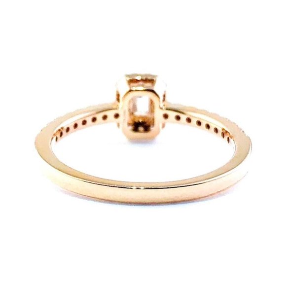 Ring in Rose Gold set with Diamonds